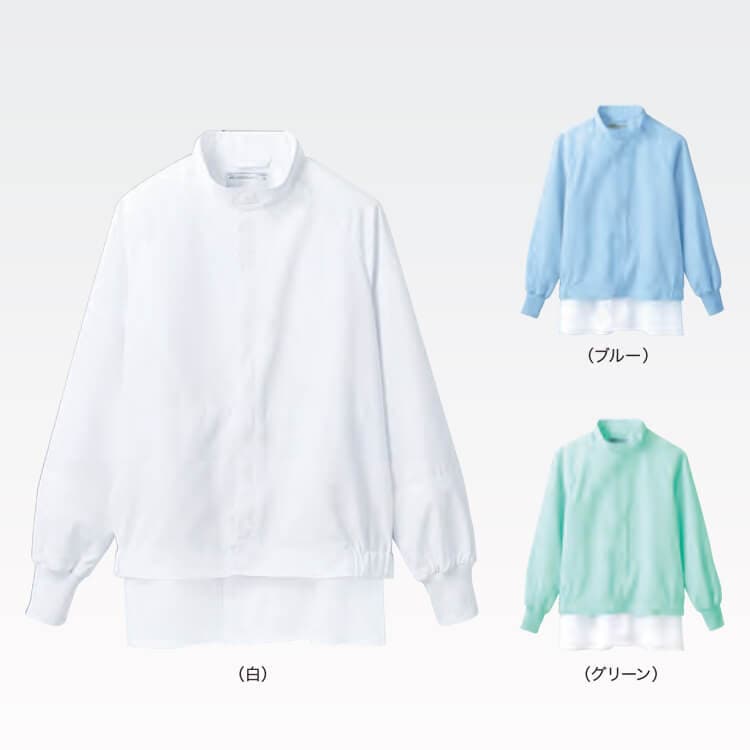 食品加工作業着－涼しい素材の衛生白衣・夏服や高温現場におすすめ工場