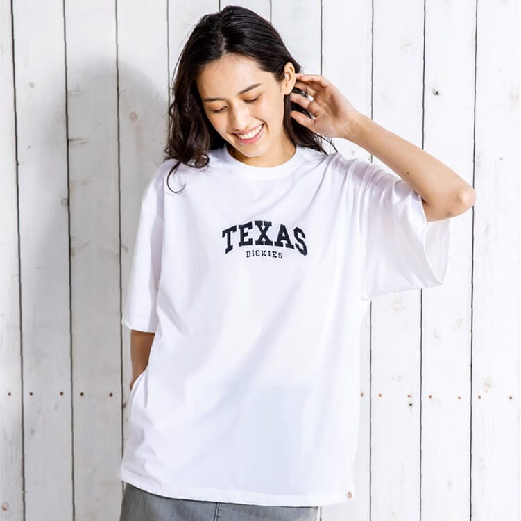 【ディッキーズ Tシャツ】男女兼用・接触冷感「UVカット」縦横ストレッチ・2色 S～3L / スタッフユニフォーム