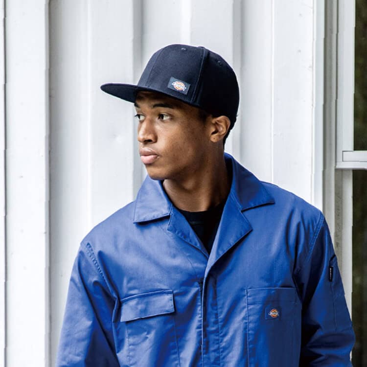 【作業用帽子】ディッキーズ・綿100％   4色 フリーサイズ  / ワークキャップ