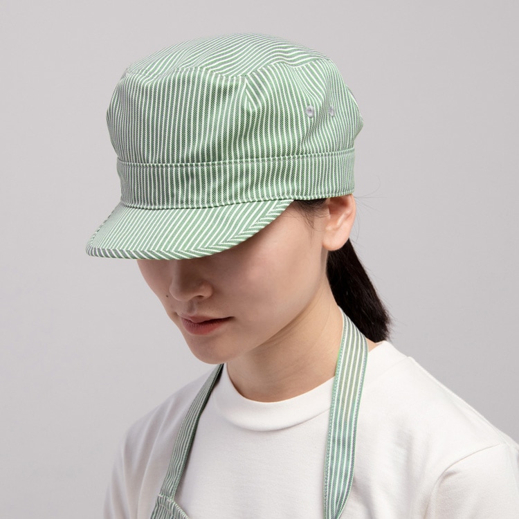 【飲食店ユニフォーム帽子】ワークキャップ「バックル調節付」フリーサイズ  3色 / レストラン制服 (HYS4688)