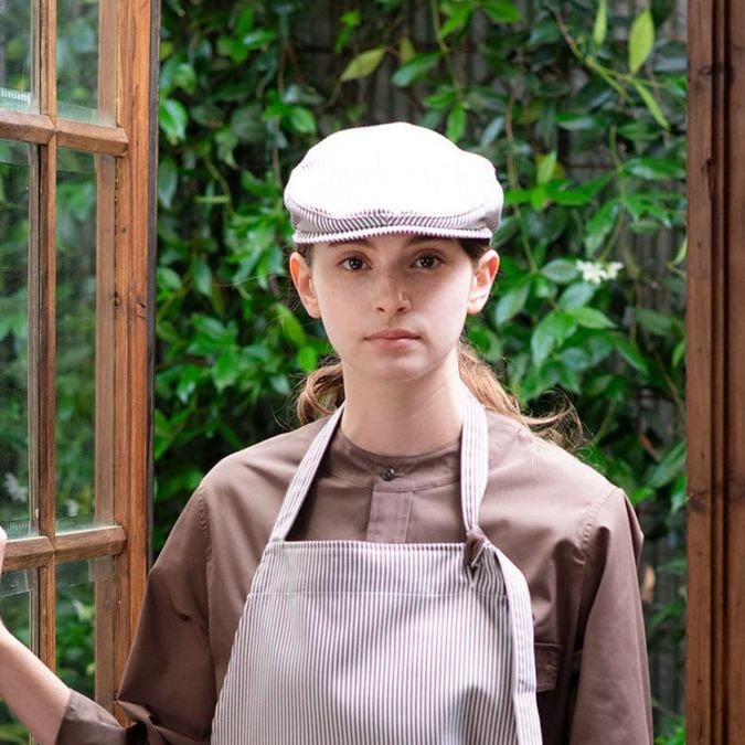 【飲食店ユニフォーム帽子】ハンチング帽「バックル調節付」フリーサイズ 3色 / スタッフ制服 (HYS4689)