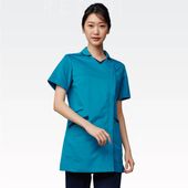 ナースウェア衿付き－看護服・快適ハイパーストレッチ素材・医療白衣