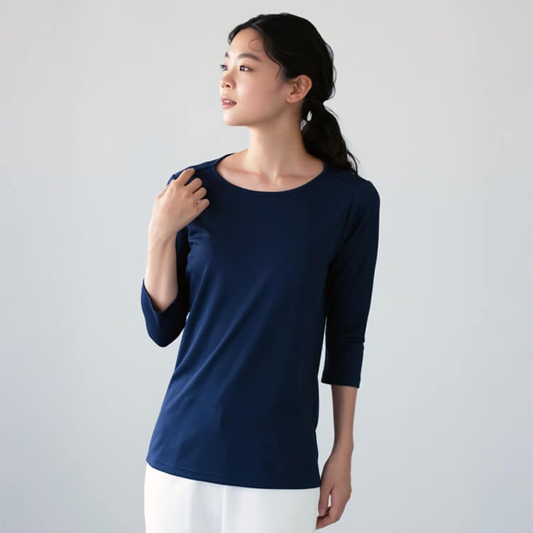 【ナース インナー】男女兼用 「COOLCORE」気化熱冷却  SS～4L 3色 / 医療用ユニフォーム 