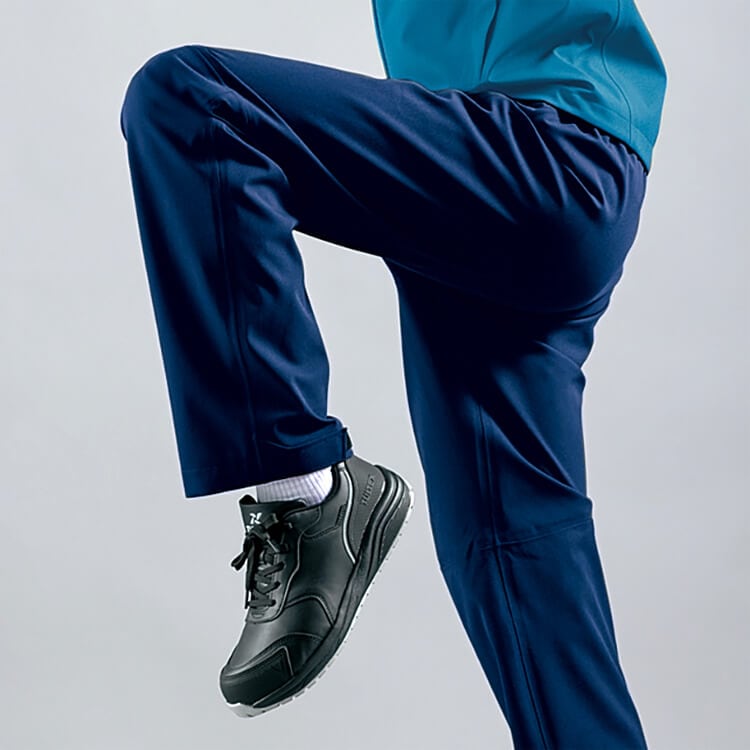 【レインパンツ 男女兼用】防水作業着ズボン「ストレッチ＆透湿」SS～6L 2色  / 全天候型作業服