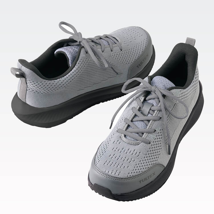 【セーフティシューズ】軽作業用シューズ「超軽量＆樹脂先芯」22.5～30.0㎝ 3色 TULTEX / 安全靴