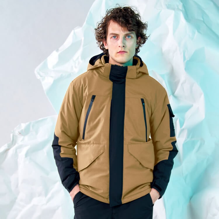 【防寒着 男女兼用】防水作業服「ストレッチ素材」制電 S～6L 4色 / 作業ユニフォーム冬用 (SAESPT32500)