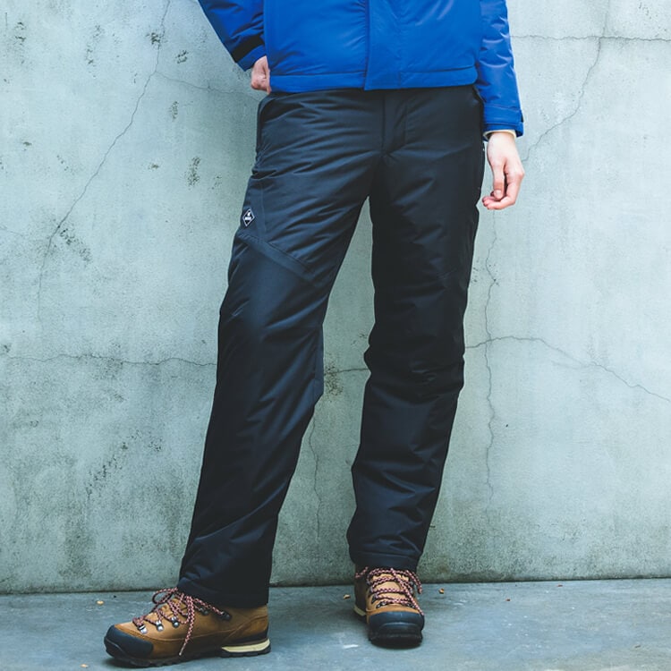 予約販売受付中！【防寒ズボン 男女兼用】撥水「保温インナー素材」透湿 S～3XL 黒色 作業着パンツ冬用/バートル