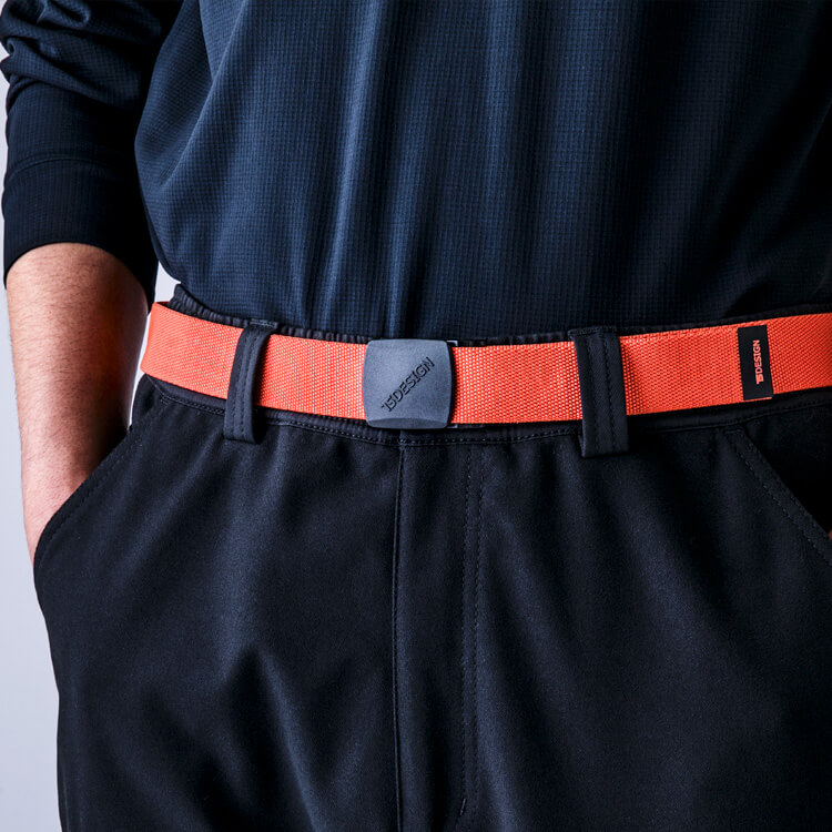 【作業服ベルト】3.3cm幅「ストレッチ」5色展開 (TOW84931)