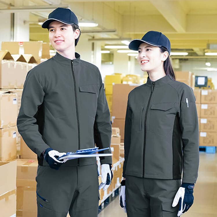 動きやすい作業着ブルゾンならTULTEX！ストレッチ＆軽量で快適な男女