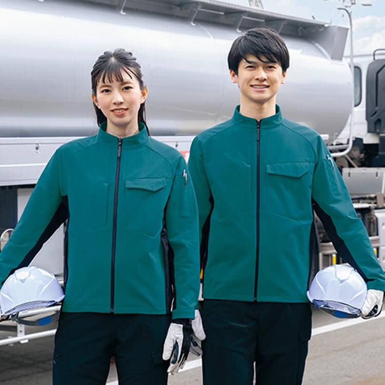 【作業ブルゾン 男女兼用】作業着ジャンパー「全方位ストレッチ」SS～6L 8色 / TULTEX 