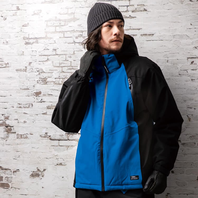 【防水防寒ジャケット 男女兼用】2WAYストレッチ「寒冷地仕様 高機能素材」フード付き SS～5L 3色 / 作業ユニフォーム (GIB512)