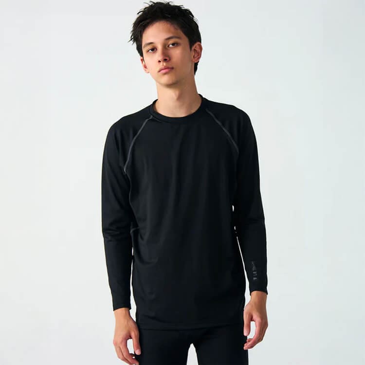 【作業着インナー 冬用】男女兼用「防寒マイクロフリース」制電素材 S～3L 4色 / ワークウェア