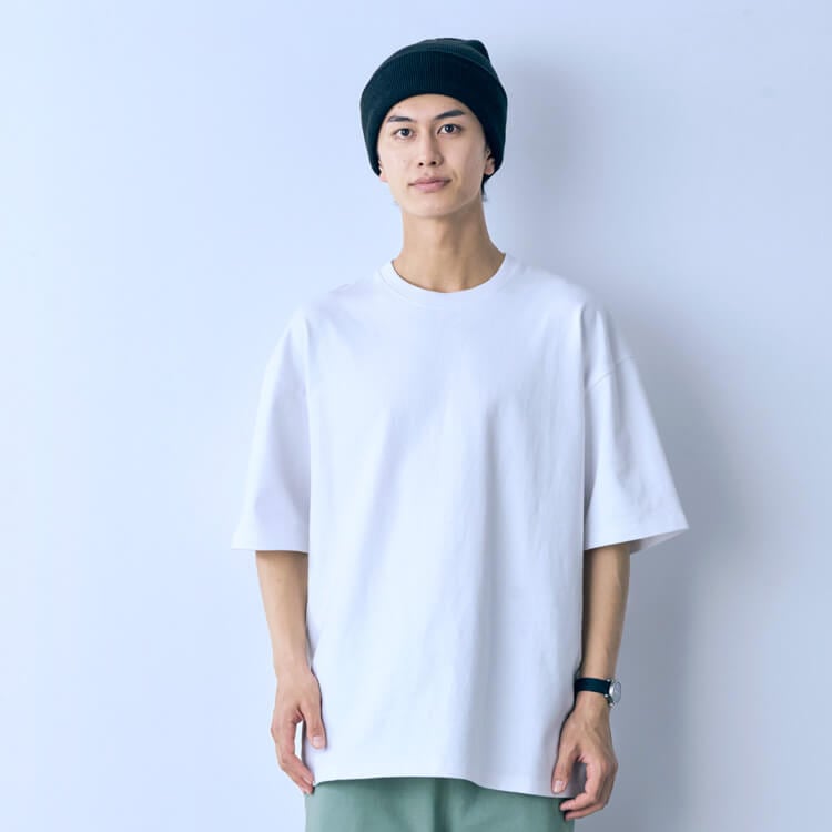 【業務用Tシャツ 男女兼用】厚手10.2oz「ゆったりシルエット」綿100% M～XL 3色 / スタッフユニフォーム