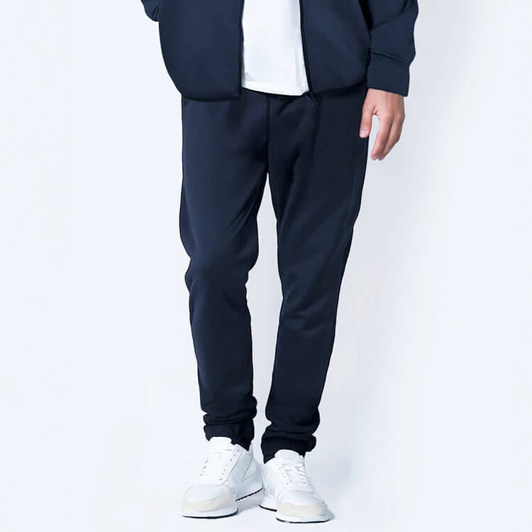 【介護ユニフォーム ズボン】男女兼用「抗菌防臭」ウエストゴム仕様 S～XXL 4色 / ダンボールニット素材 (BOMMP6409-)