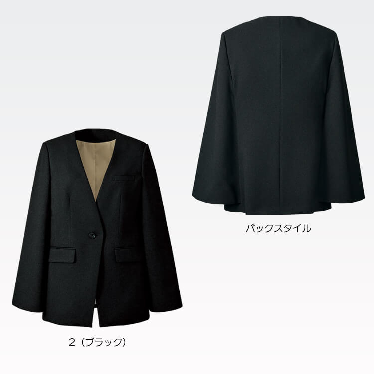 事務服ジャケット｜上品デザイン・YUKI TORII・清楚で美しく見える