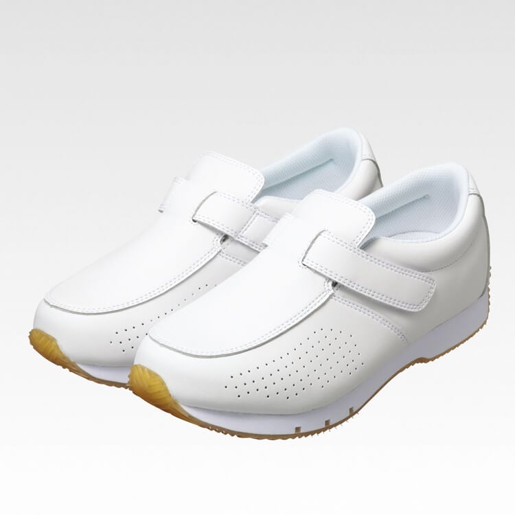 【ナースシューズ 3E】レディース・軽量「マジック仕様」制電  21.5～26.0㎝ / 医療用シューズ (SAA188-36)