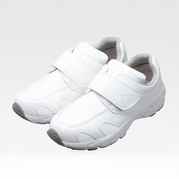 【医療用シューズ 3E】メンズ・レディース「滑りにくい耐滑ソール」静電気対策 22.0～30.0㎝ / 看護師スニーカー(SAA188-40)