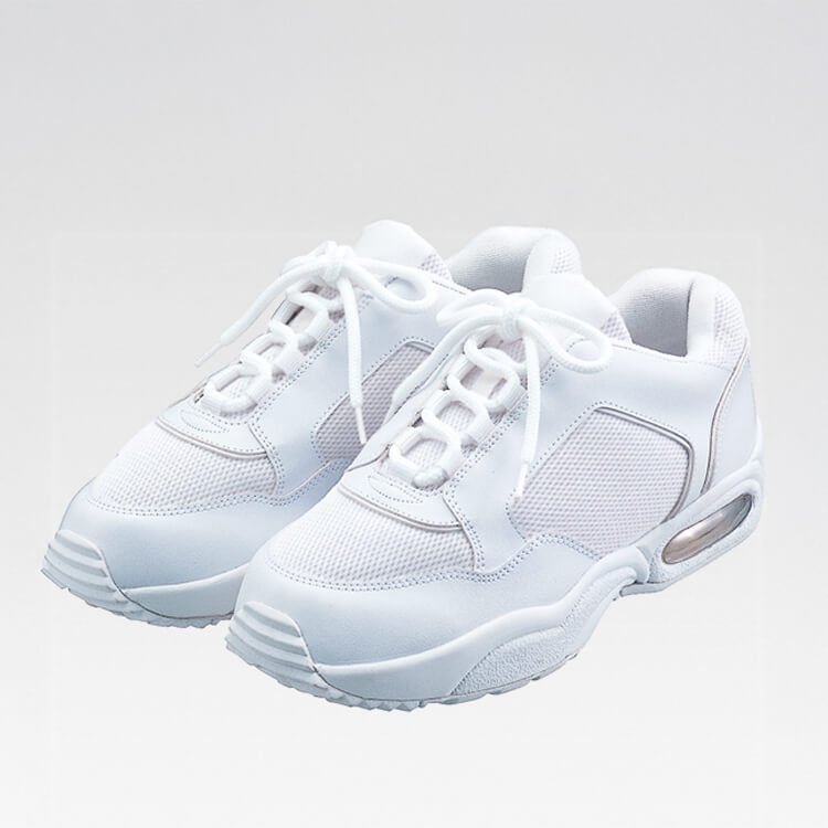 【メディカルスニーカー3E】メンズ・レディース「疲労軽減するエアクッション」紐タイプ・22.5～29.0㎝ / 医療用シューズ（SAAMX136）