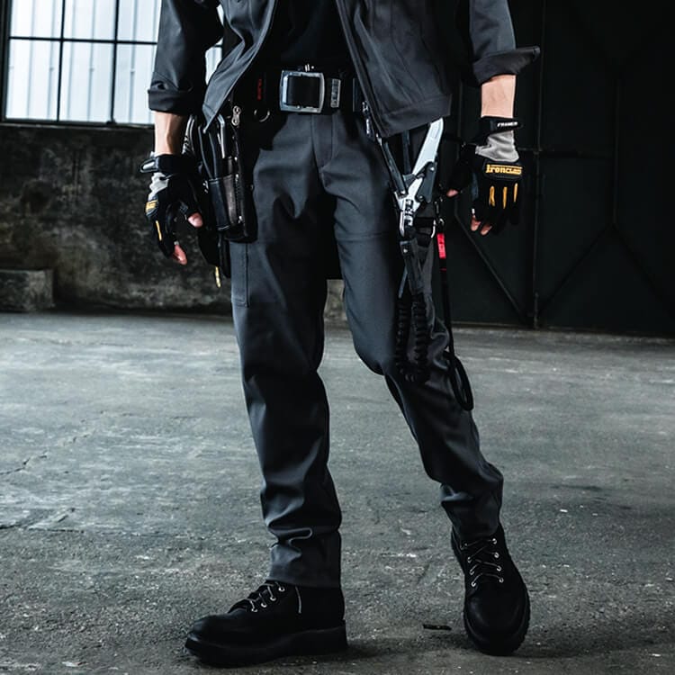 【作業着カーゴパンツ 秋冬向き】男女兼用・JIS制電「電機精密業も安心」ECO素材・伸長率25％ S～6L 4色 / バートル（KKH1912）