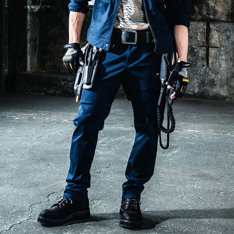 【作業服カーゴパンツ 秋冬】男女兼用・綿98％「快適ストレッチ！伸長率40%」S～3XL 3色 / バートル（KKH842）