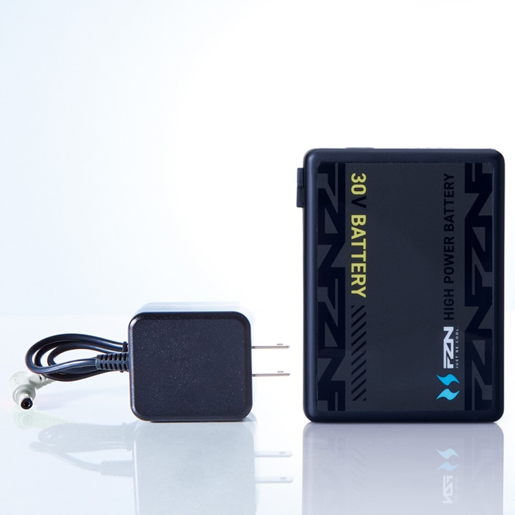 予約販売中！【2026年 空調風神服 30Vリチウムイオンバッテリーセット】PSE適合「最高出力30V 高出力デバイス」/ ブラック (SAERD9680G)