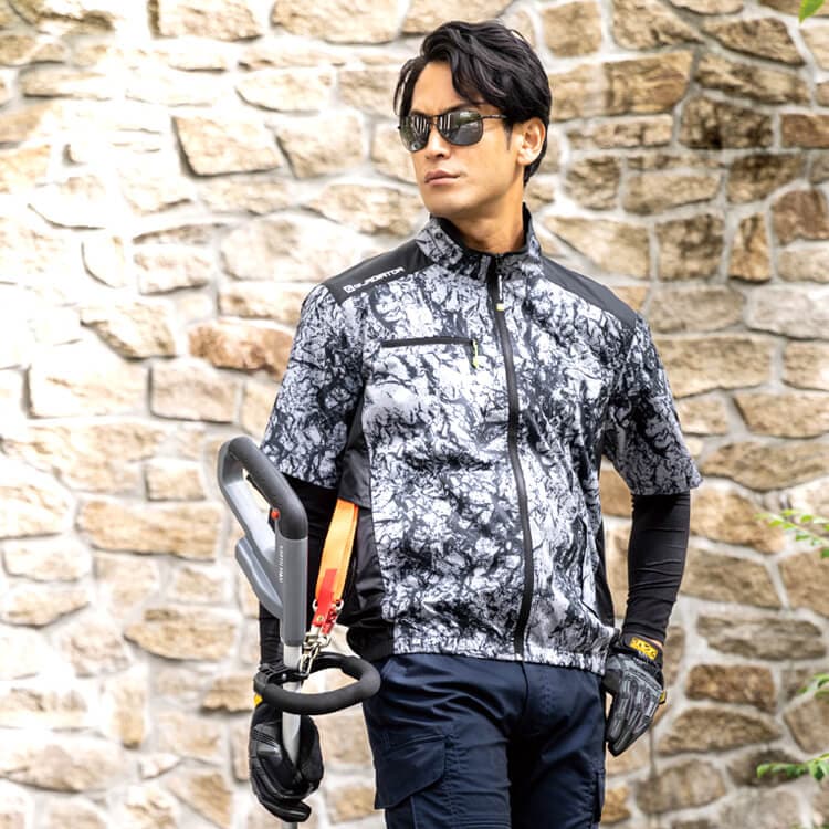 予約販売中！【ボルトクール 半袖ブルゾン】ウェアのみ・フルハーネス対応 S～4XL 3色 / コーコス（NOKG2030）