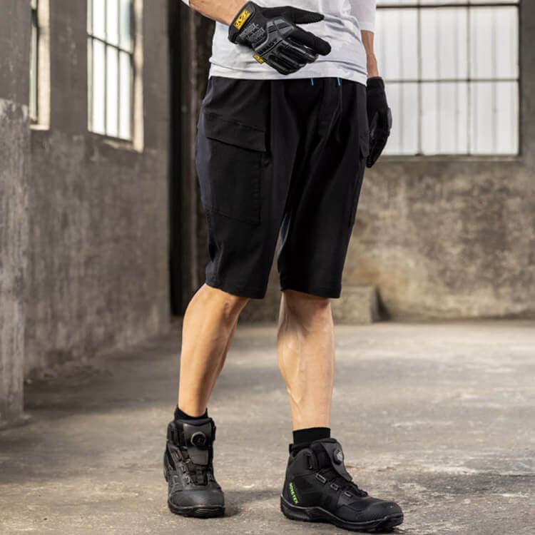 【作業着 ハーフパンツ】男女兼用「ジョッパーズシルエット」ヨコ伸び55%ストレッチ XS～3XL / 2色（NOKG2026）