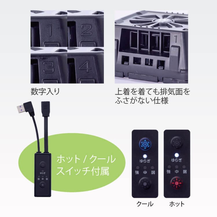 ペルチェデバイス 単品｜村上被服・冷却ベスト用・企業のBCP・熱中症