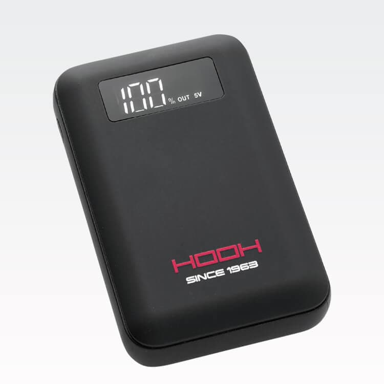 【ペルチェベスト用 バッテリー 】村上被服「15000mAh モバイルバッテリー」 ブラック（MKHP3883）