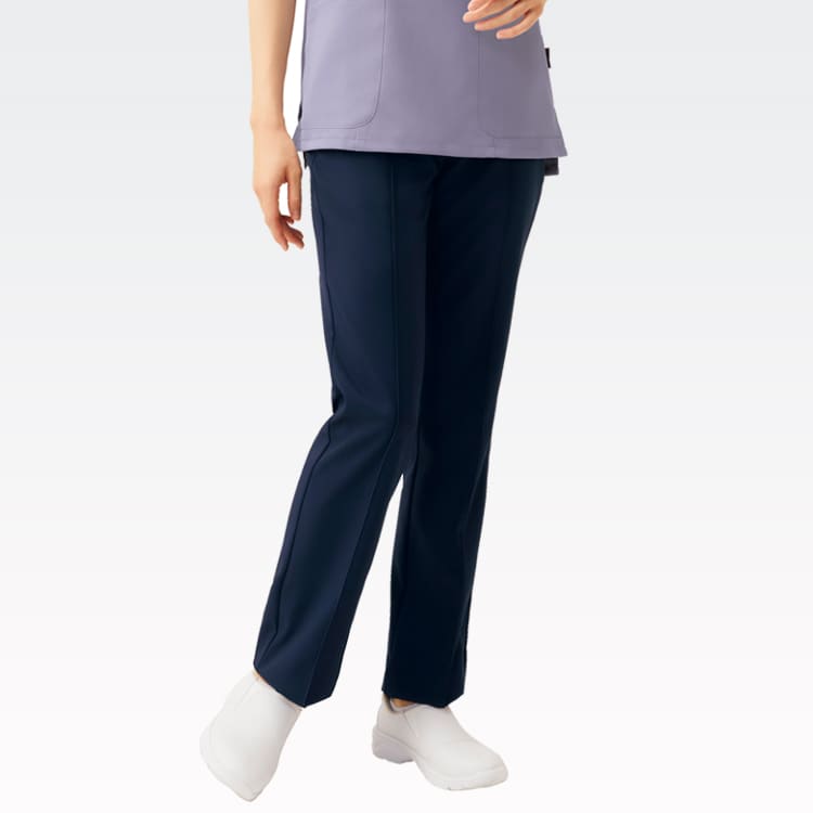 【ナース パンツ】レディース用・ブーツカット「フェムテック仕様」ストレッチ S～4L / 2色（FOL6024SC）