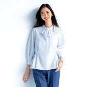 sakuranboです！！！ 事務服　セロリー　上下2セット　着回し　9号 事務服 ブラウス 73272｜セロリー（Selery）。九分袖で動きやすい