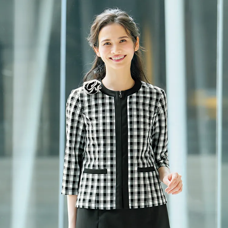 MARYQUANT 15号　セレモニー服 接客制服 ジャケット】夏服「MARY QUANT オフィスユニフォーム」 5号
