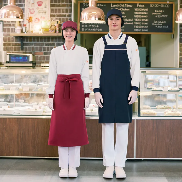 スーパーマーケット ユニフォーム｜住商モンブラン・男女兼用・HACCP