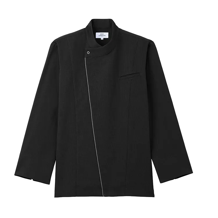厨房服 コックコート 黒 57枚セット 新品 業務用 コックコート｜アルベ・シェフ白衣 涼しい素材・厨房の暑さ対策・厨房
