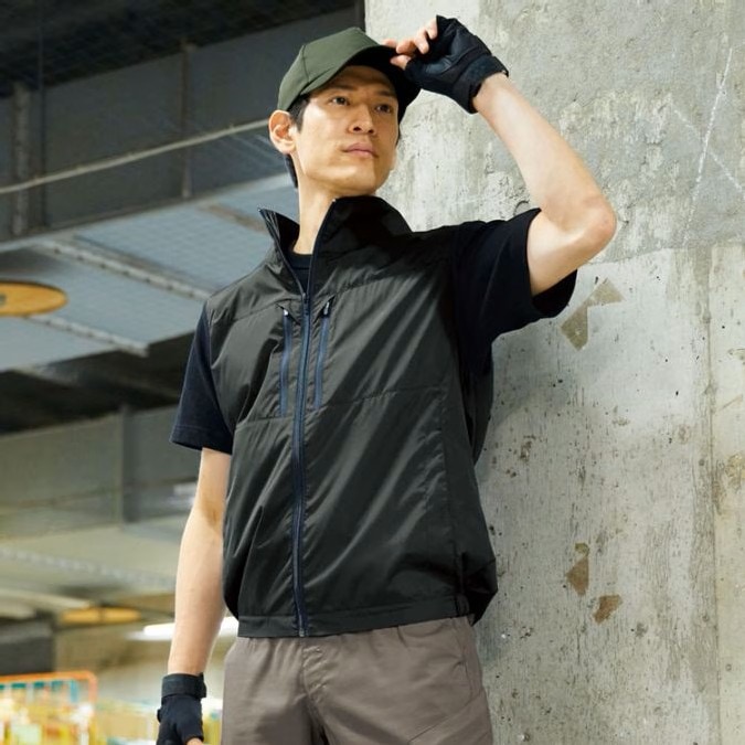 ファン付きベスト｜ハイバックファン・空調風神服フルセット・背中