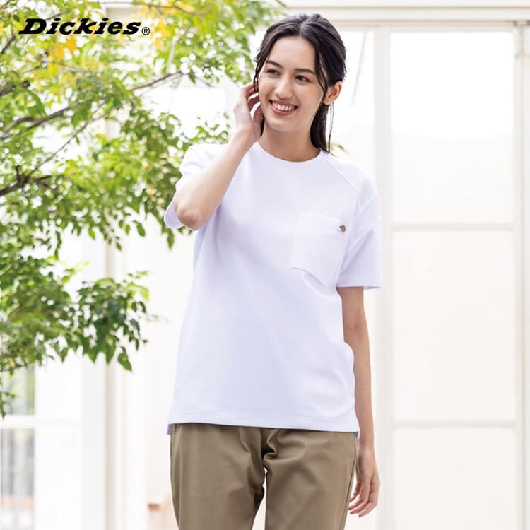 ディッキーズ作業服 Tシャツ｜接触冷感・男女兼用・涼しい素材・作業着