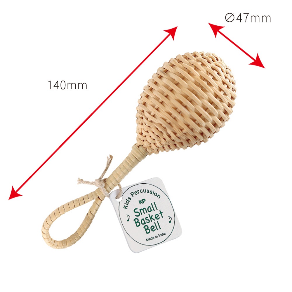Kids percussion バスケットベル【自然素材知育楽器】