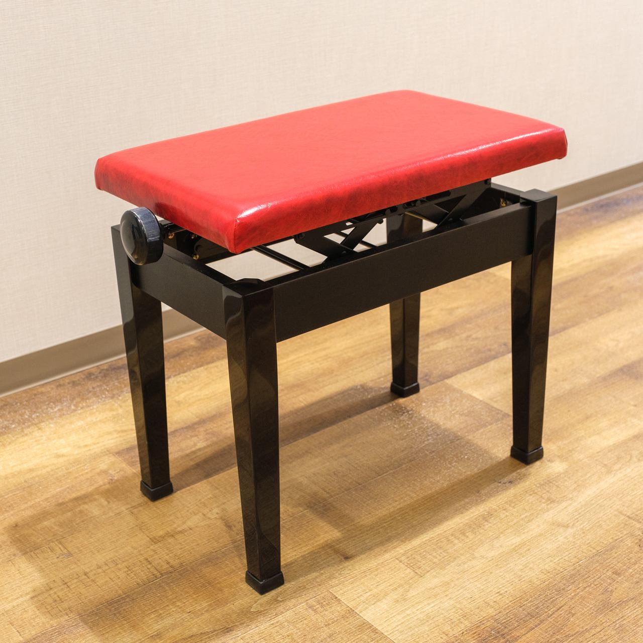 特価】第一楽器別注 甲南 P50 ピアノ椅子 赤レザー仕様 【CASIO