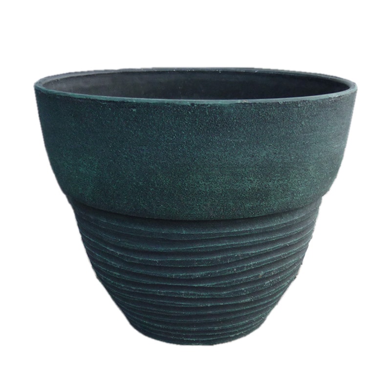 【AR3-53G】【11号】 【底穴有】アンティーク風レジンポットφ33