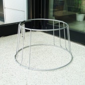 シルバー・亜鉛メッキ仕様ポールスタンド【φ27】【PS10-27-20】