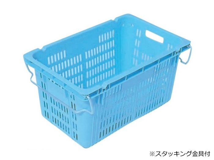 岐阜プラスチック リステナー プラスケット M-20(金具付) ブルー 容量
