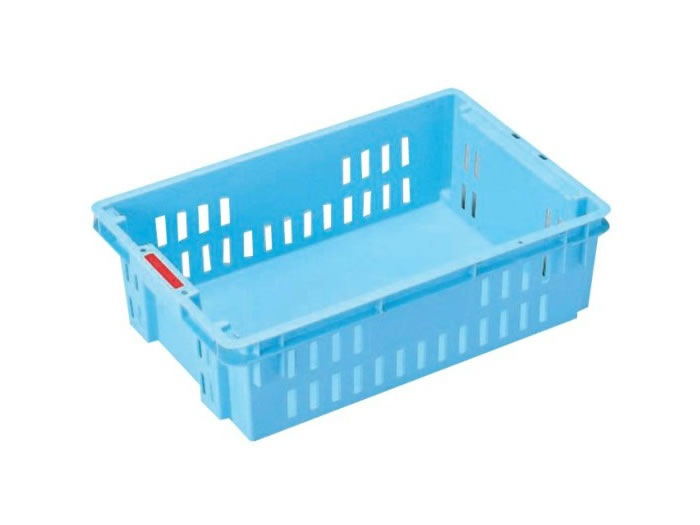 岐阜プラスチック工業 DFコンテナ DF-22 ブルー 容量22L 180°回転