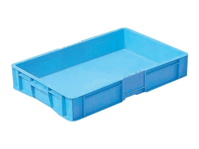 岐阜プラスチック工業 トレー めんコンテナ T-32 ブルー 容量28L 底面