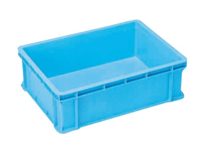 【廃盤品・浮文字・穴なし】リッドトレーハーフユニット & ステンボックスハーフ 岐阜プラスチック工業 パーツボックス RBコンテナ RB-45 ブルー 容量