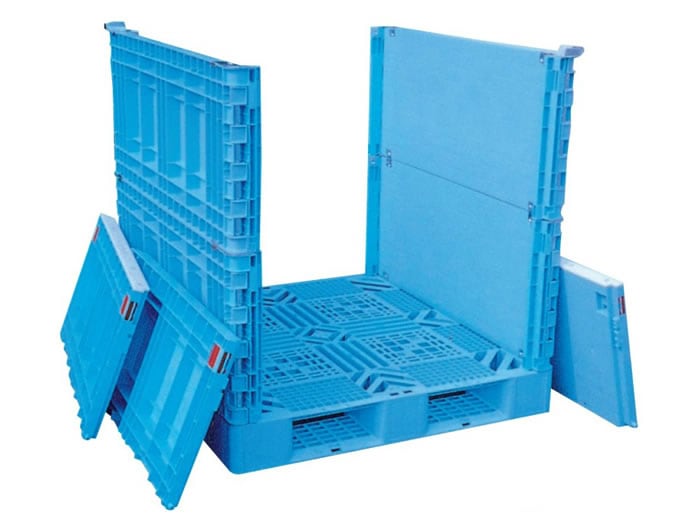 5 COMPLETE BOX(8/9-11のみ値下げ中) 岐阜プラスチック工業 パレットボックス BJ-S・1211×115（上下両扉11）