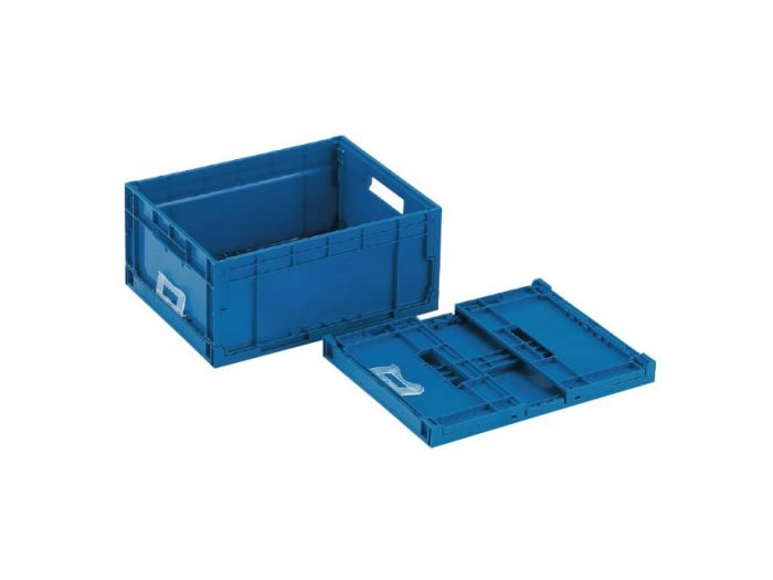 岐阜プラスチック工業 折りたたみコンテナー 蓋なし 60L ブルー CB-S61NR B 岐阜プラスチック 折りたたみコンテナ蓋なし・扉なし20L送料無料