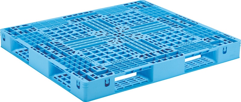 三甲 パレットD4-1315 ライトブルー 重量19.8kg 特型ハンド