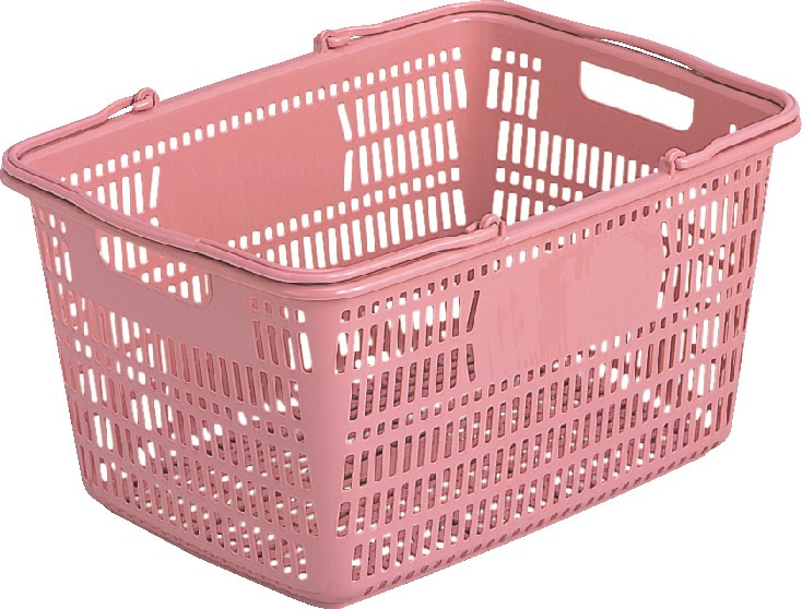 三甲 サンショップカーゴ33L カラー2色 容量28.8L 買い物カゴ 底面網目