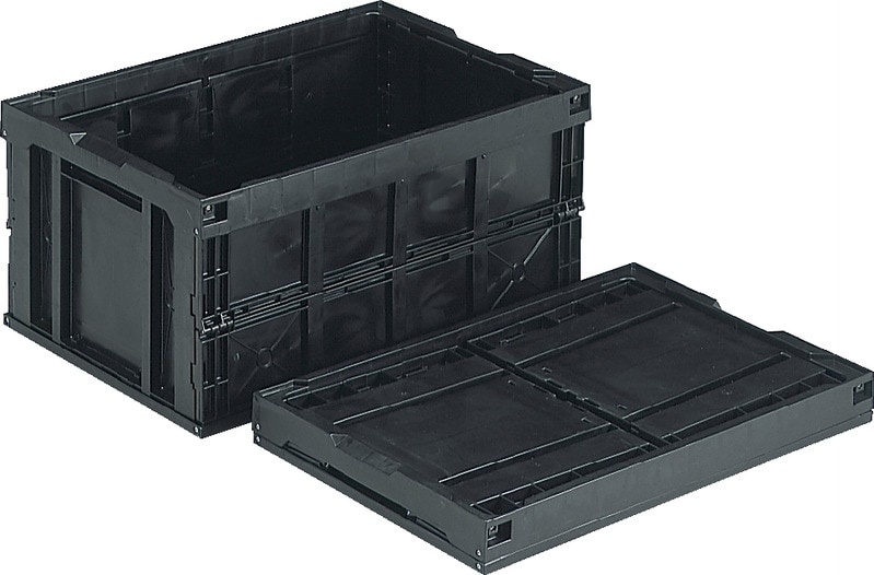 三甲 サンエレックナー オリコン75B(BK)(導電) ブラック 容量76.9L