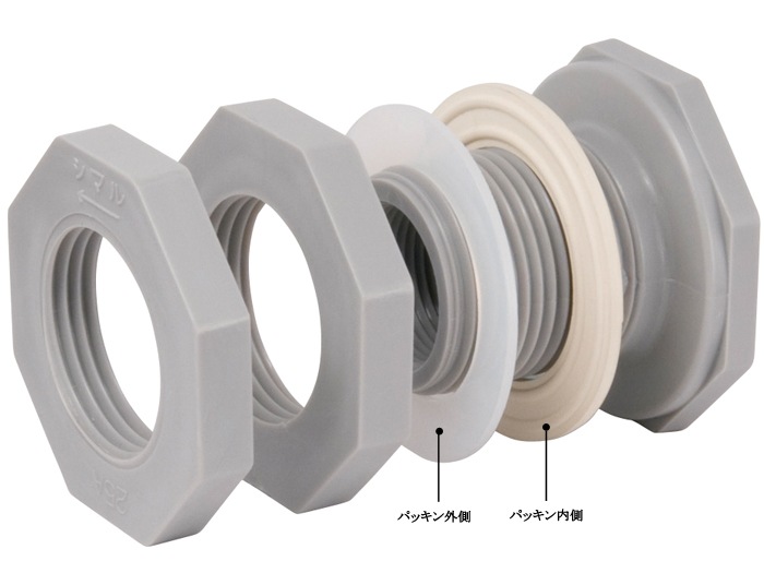 �������� �Υ��롡PE�ե��åƥ��󥰡�(�ѥå���EPDM)������8��(15A/20A/25A/40A/50A/65A/80A/100A)